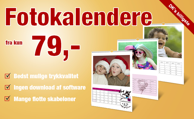 Fotokalender tilbud