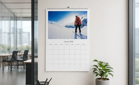 Hengekalender med egne bilder